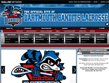 Tablet Screenshot of dartmouthbandits.com